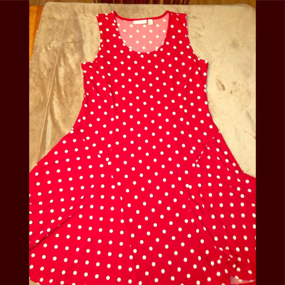 All aboard the polka dot express